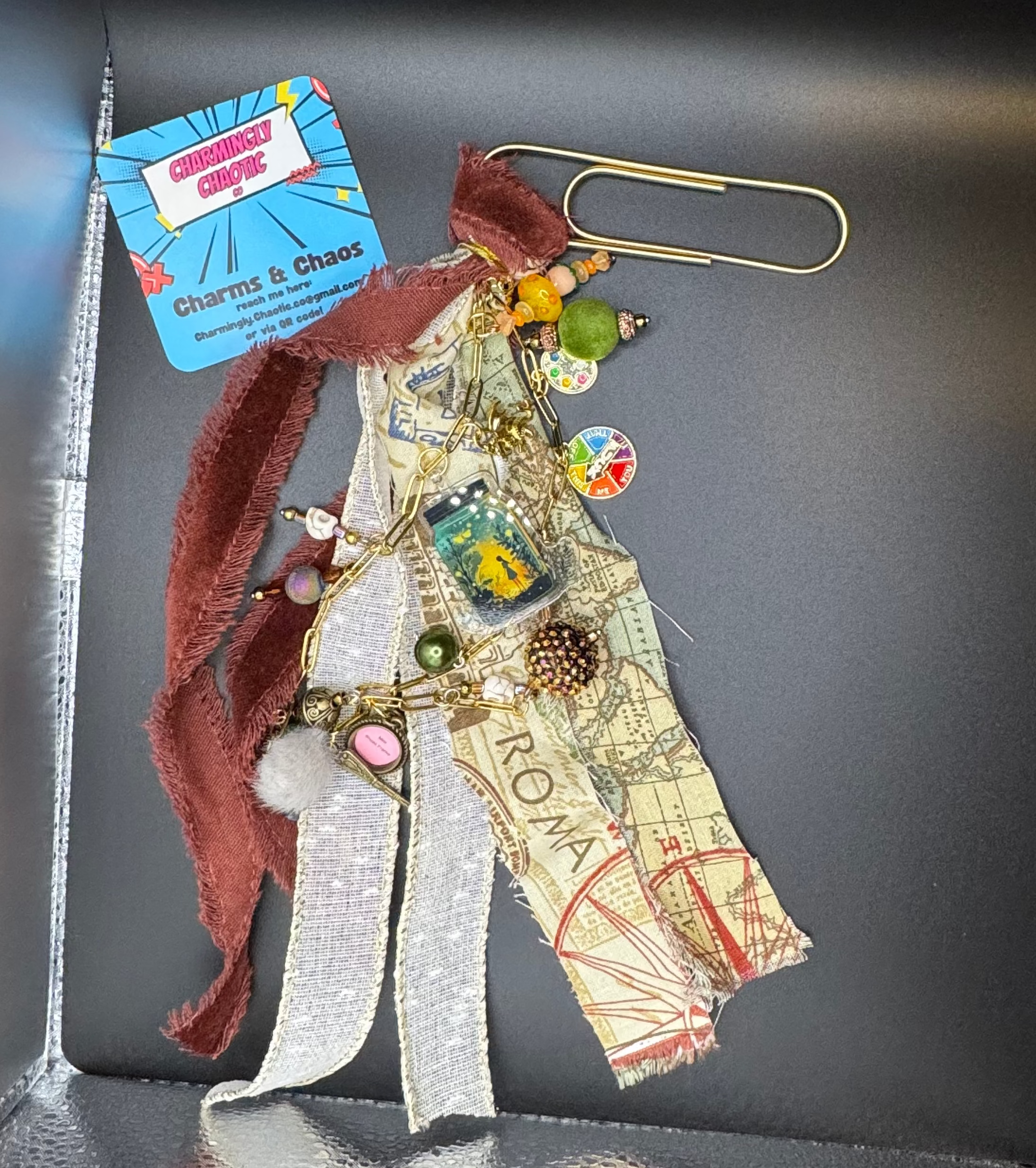 Magical, Mother Earth Junk Journal Charm